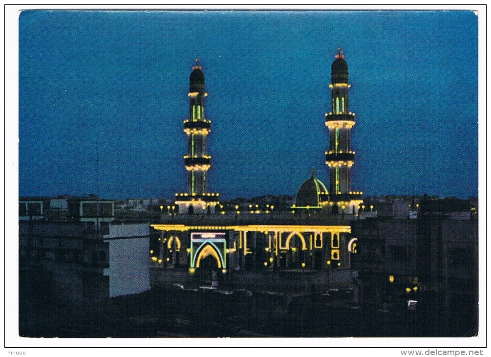 ASIA-904     KUWAIT : Othaman Mosque At Dusk Nigra - Kuwait