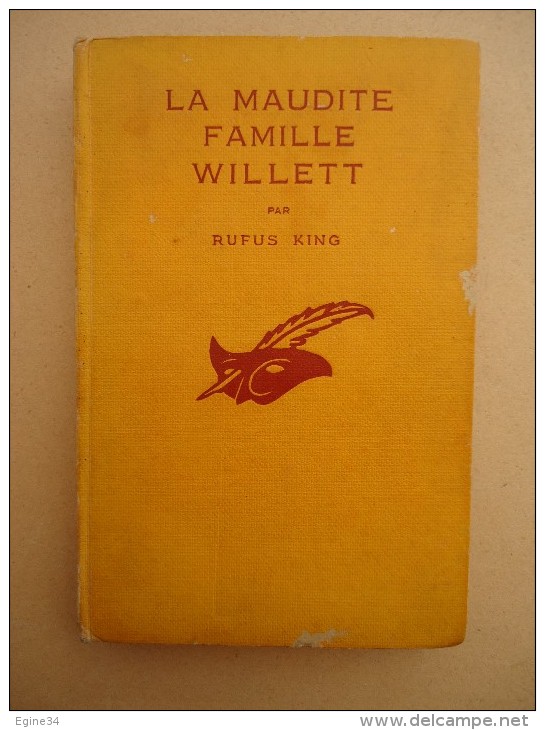 Editions Le Masque - Rufus Ling - La Maudite Famille Willett - 1936 - - Le Masque