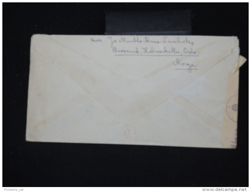 NORVEGE - Enveloppe Pour La France En 1943 Avec Controle Allemand - Aff. Plaisant - à Voir - Lot P10194 - Brieven En Documenten