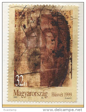 HUNGARY - 1999. Easter II./ Shroud Of Turin  USED!!!   IV.   Mi 4527. - Used Stamps