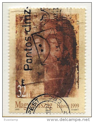 HUNGARY - 1999. Easter II./ Shroud Of Turin  USED!!!   V.   Mi 4527. - Used Stamps