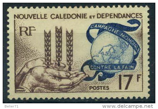 France, Nouvelle Calédonie : N° 307 X Année 1963 - Ungebraucht