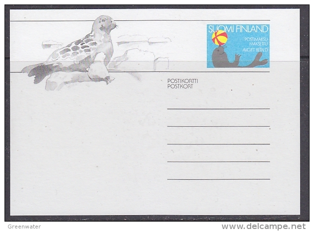 Finland Seal Postal Stationery Unused (25346) - Ganzsachen