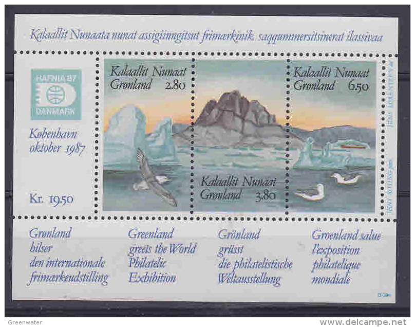 Greenland 1987 Hafnia  M/s ** Mnh (25355B) Promotion - Neufs