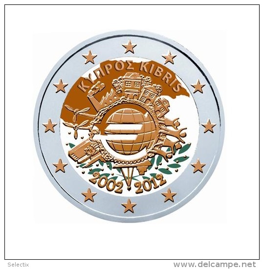 Cyprus 2012 Commemorative Euro - Uncirculated In Capsule - Cyprus