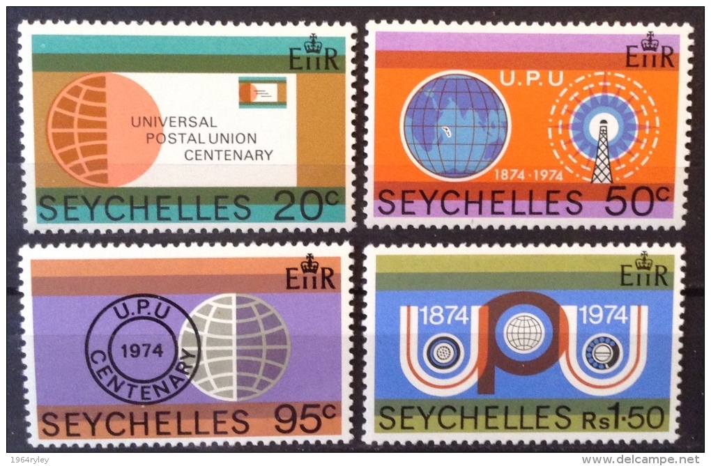 Seychelles - MNH** - 1974  - Sc # 317/320 - Seychelles (...-1976)