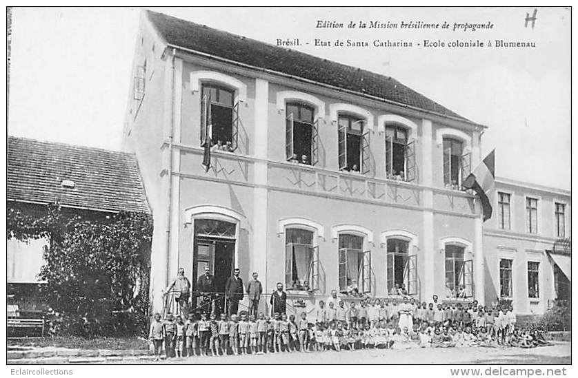 Brésil        Etat De San Catharina . Ecole Coloniale De Blumenau - Sonstige