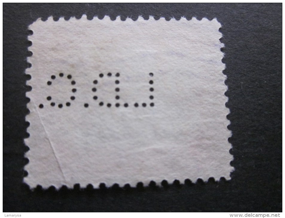 BELGIQUE => BELGIE  =>L.D.C.  Timbre Perforé Perforés Perfins Perfin Perforation Lochung - 1934-51