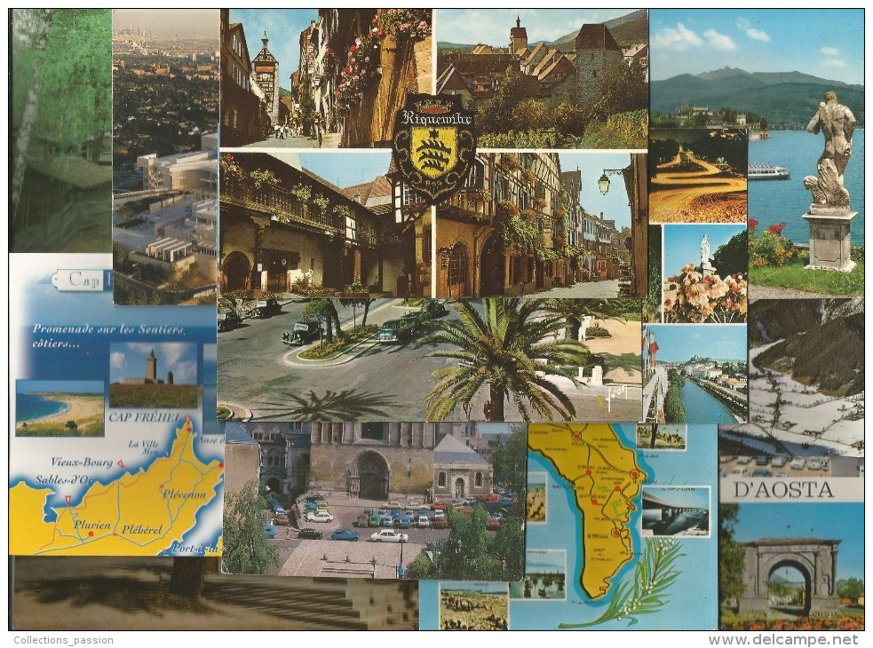 LOT DE 240 CARTES POSTALES , CPM , Bon état  , FRAIS DE PORT France : 7.00€ - 100 - 499 Postcards