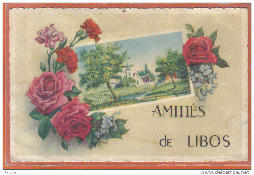 Carte Postale 47. Libos  Trés Beau Plan - Libos