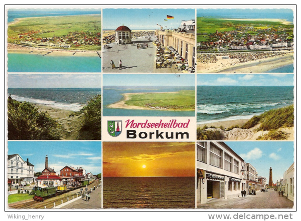 Borkum - Mehrbildkarte 9 - Borkum