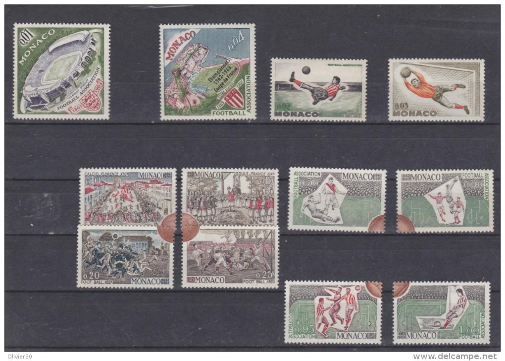 Monaco (1963)   - "Centenaire Du Football"  Neufs** - Unused Stamps