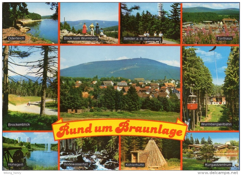 Braunlage - Mehrbildkarte 32  Rund Um Braunlage - Braunlage