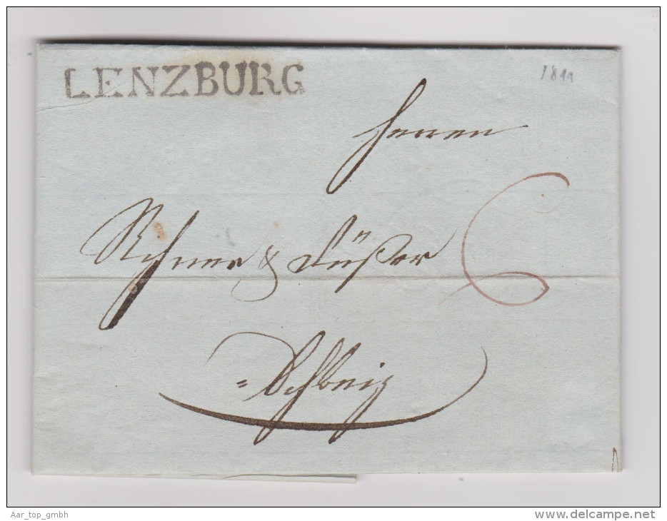 Heimat AG LENZBURG 1811-09-19 Brief Nach Schwyz - ...-1845 Prephilately