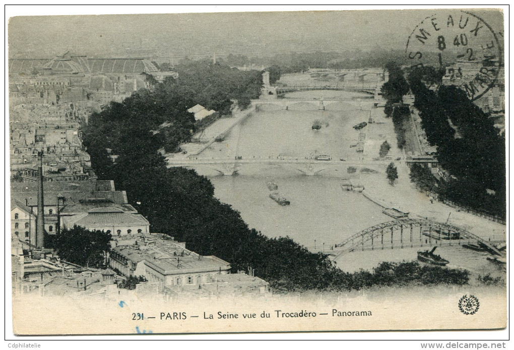 FRANCE THEME J. O. CP AVEC OBLITERATION PARIS 31 I 1924 + FLAMME "JEUX OLYMPIQUES PARIS MAI - JUIN - JUILLET 1924" - Ete 1924: Paris