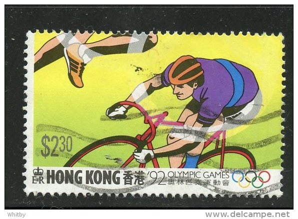 Hong Kong 1992 $2.30 Cycling Issue #628 - Oblitérés