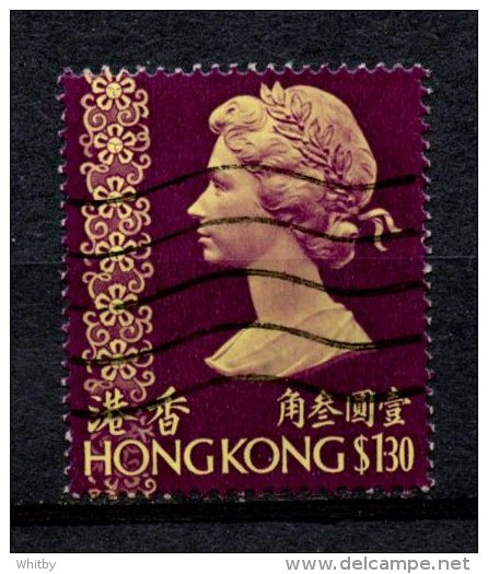 Hong Kong 1973 $1.30 Queen Elizabeth II Issue #284 - Ungebraucht