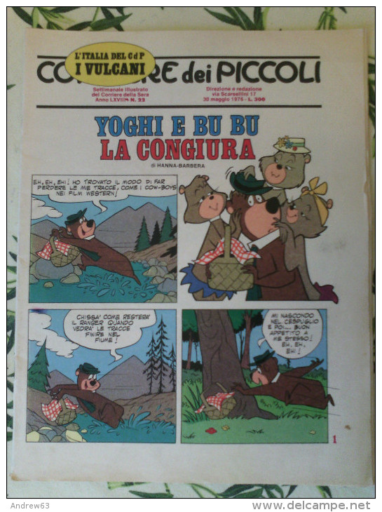 CORRIERE Dei PICCOLI - N. 22 Del 30 Maggio 1976 - Corriere Dei Piccoli