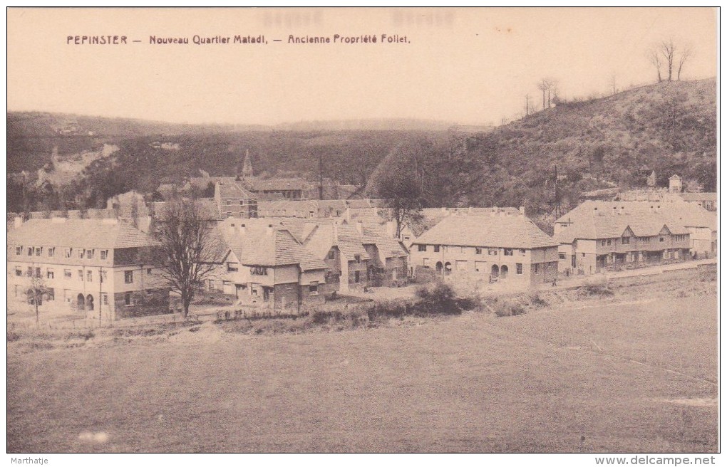 PEPINSTER - Nouveau Quartier Matadl - Ancienne Propriété Follet - Pepinster