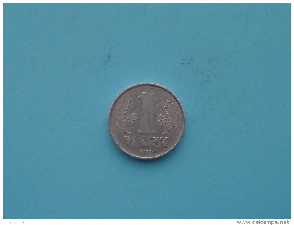 1977 A - 1 Mark / KM 35.2 ( Uncleaned Coin / For Grade, Please See Photo ) !! - 1 Marco