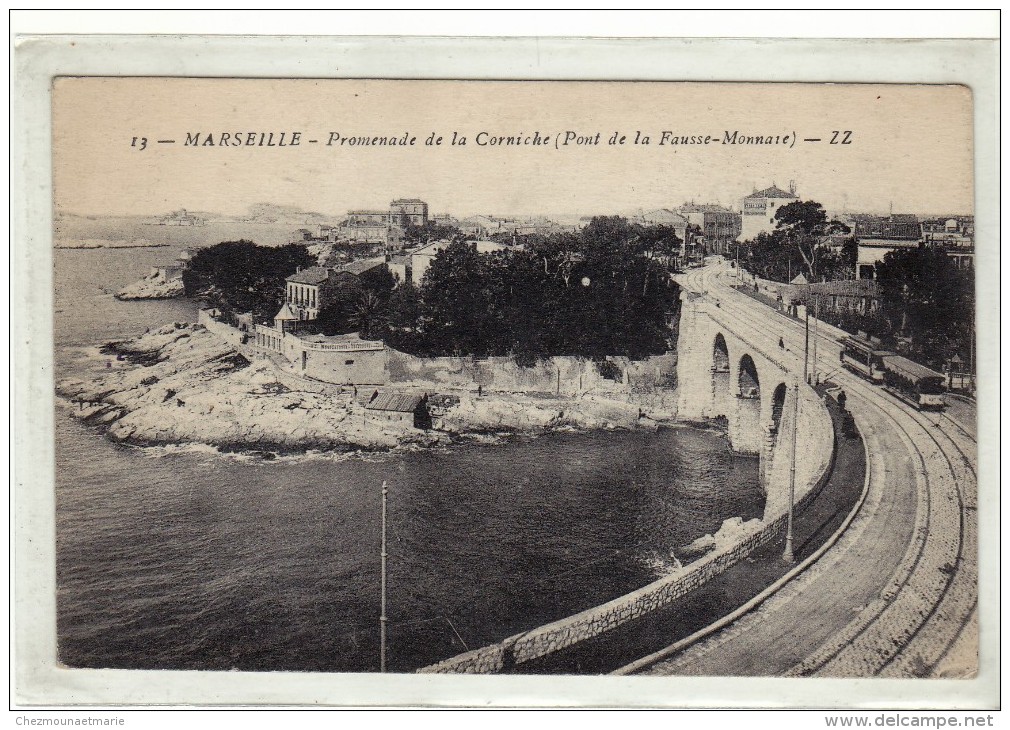 22 EME REGIMENT D INFANTERIE COLONIALE - FRANCHISE - TAMPON MILITAIRE - MARSEILLE POUR PARIS - SUR CPA - Military Postmarks From 1900 (out Of Wars Periods)