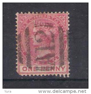 St.Christopher 1884  Mi Nr 9 (a1p7) - St.Christopher, Nevis En Anguilla (...-1980)