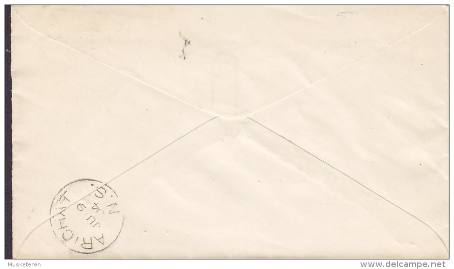 Canada THOMPSON & SUTHERLAND Hardware, Tinware, NEW GLASGOW (N.S.) 1904 Cover Lettre ARICHAT (N.S.) (2 Scans) - Storia Postale