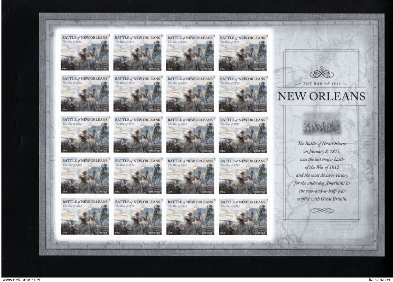 338829672 2015  SCOTT 4952 (XX)  POSTFRIS MINT NEVER Pane Civil War - Unused Stamps