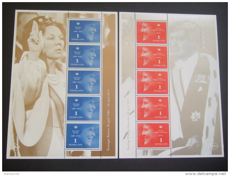 NETHERLANDS 2013  BEATRIX + WILLEM ALEXANDER     MNH **   (1054300-540/015) - Nuevos