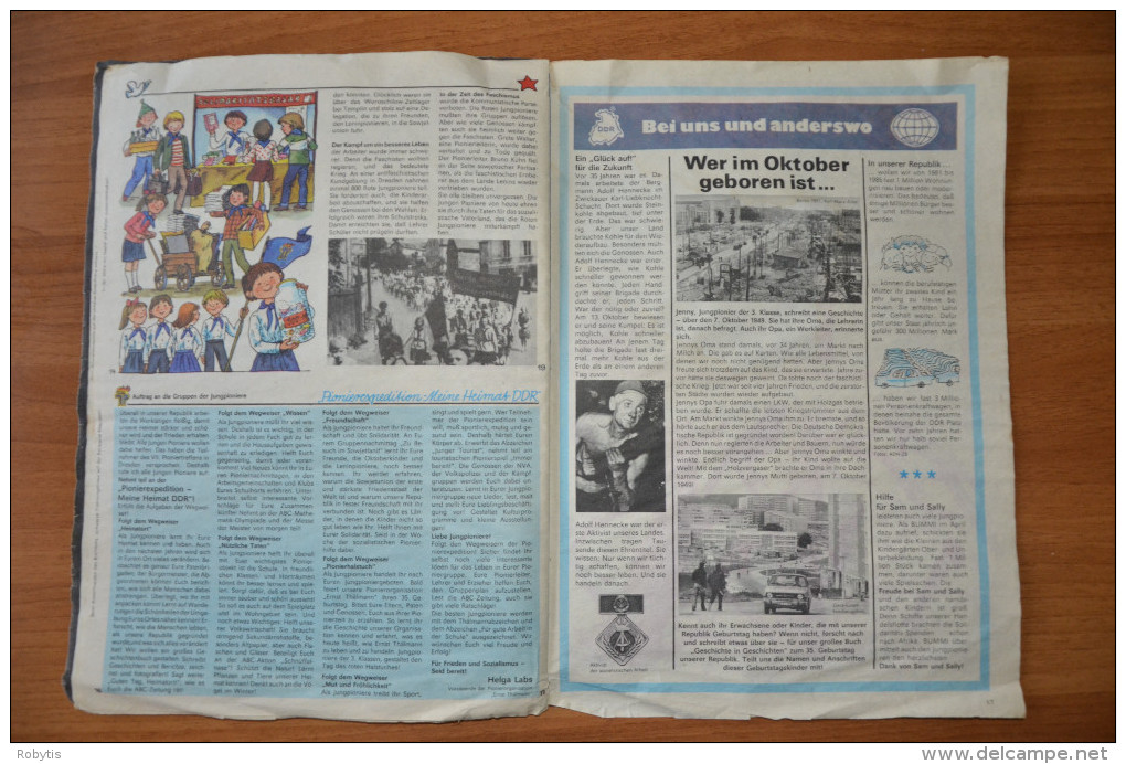Germany Die ABC Zeitung  magazine for children 1983