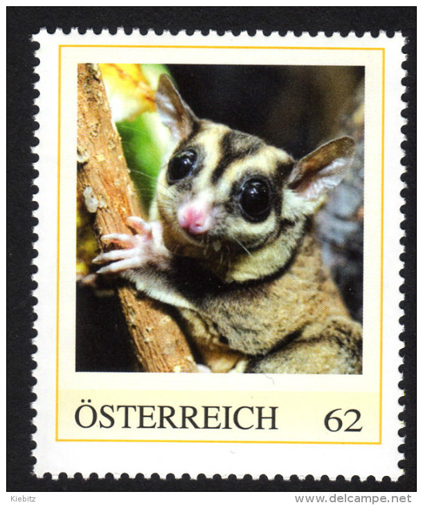 ÖSTERREICH 2013 ** Kurzkopf Gleitbeutler / Petaurus Breviceps - PM Personalized Stamp MNH - Timbres Personnalisés