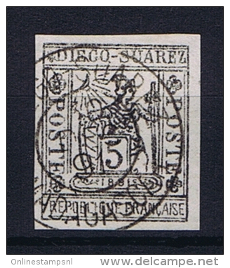 Diego-Suarez  Yv Nr 10  Used Obl - Usados