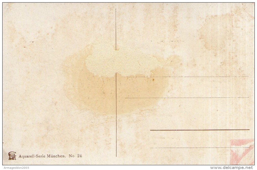 M25 / ALLEMAGNE CPA MUNCHEN ILLUSTRATION Richard WAGNER / STANDESAMT AN PETERSPLATZ NON VOYAGEE VOIR DOS - Wagner, Richard