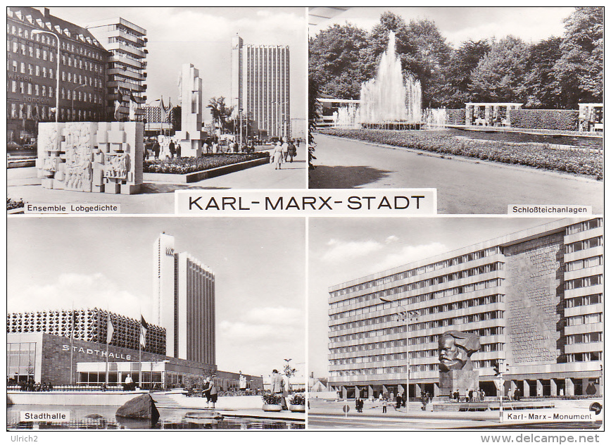 AK Karl-Marx-Stadt - Mehrbildkarte (19121) - Chemnitz (Karl-Marx-Stadt 1953-1990)