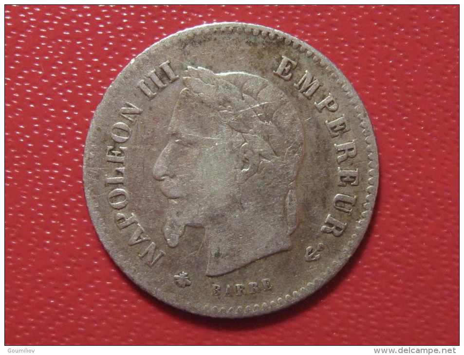 20 Centimes Napoléon III 1867 A Paris 1140 - 20 Centimes