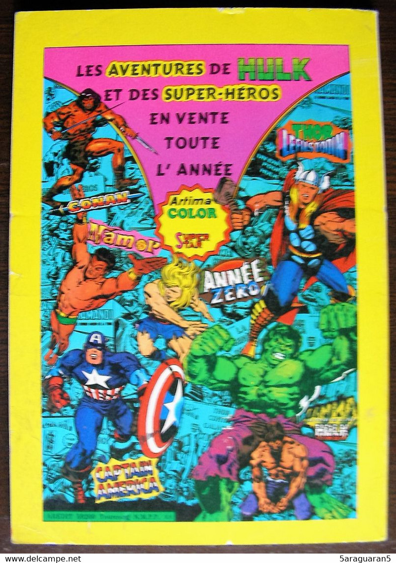 BD CAPTAIN AMERICA - 9 - L'hydre Démasquée - EO 1980 Artima Color Marvel Super Star - Captain America
