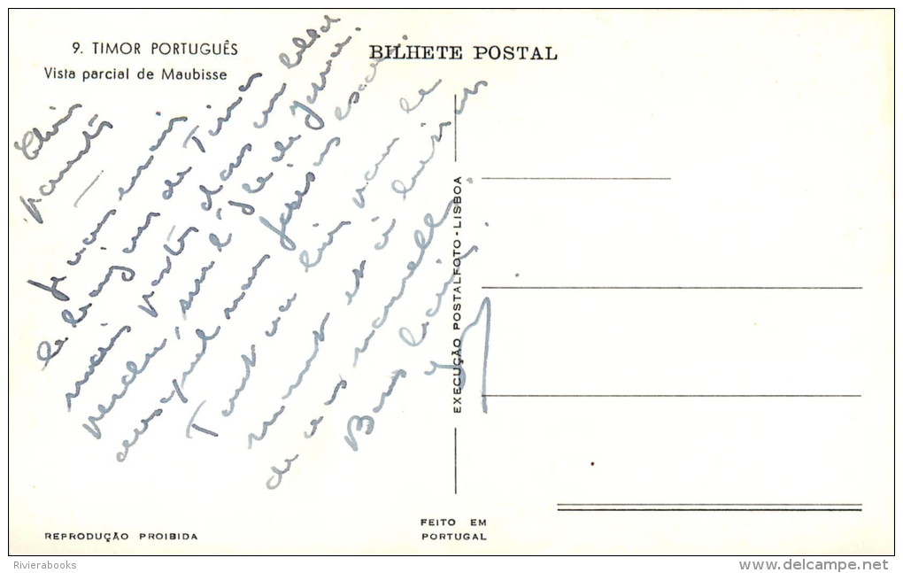 R56 - TIMOR PORTUGUES -  Vista Parcial De Maubisse - Cpsm Pf East Timor - East Timor