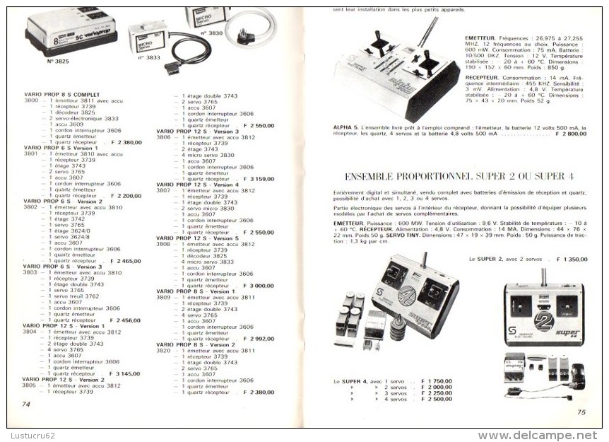 LA DOCUMENTATION DU MODELISTE : Edition 1975/1976 - RARE - Bon état - nombreuses photos et croquis