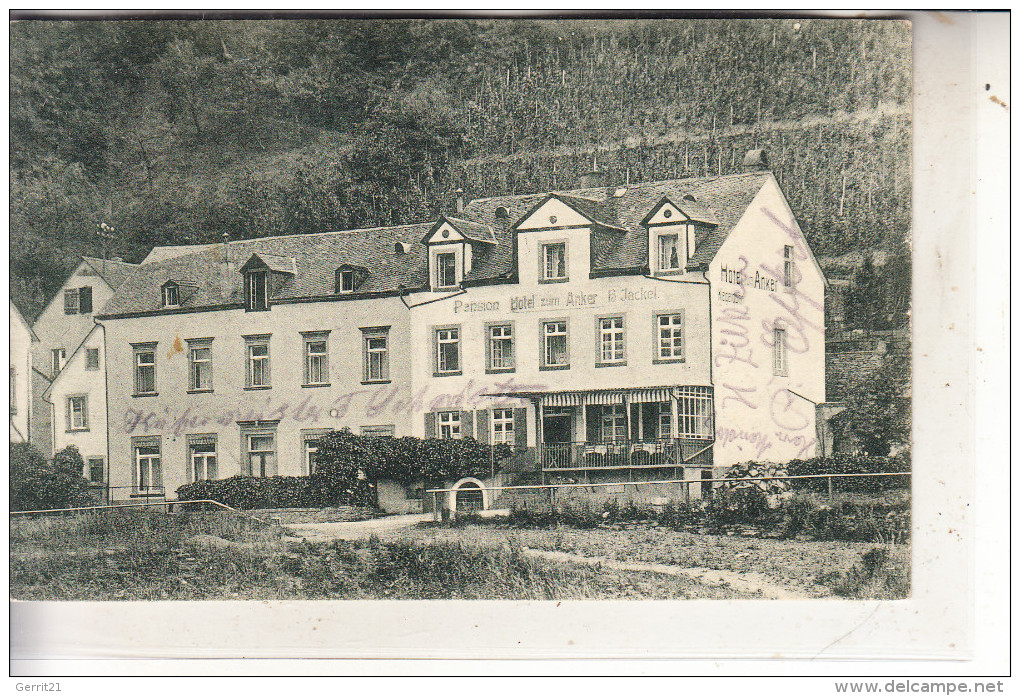 5584 ALF, Hotel Zum Anker, 1927 - Alf-Bullay