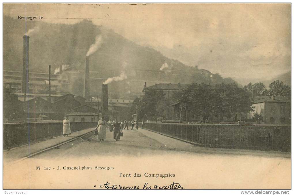 30   BESSEGES  PONT DES COMPAGNIES - Bessèges