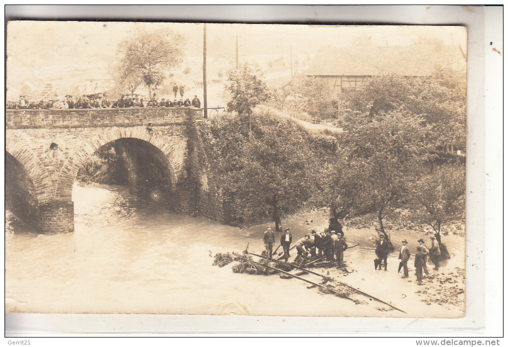 5358 BAD MÜNSTEREIFEL, Überschwemmung, Photo-AK - Bad Münstereifel