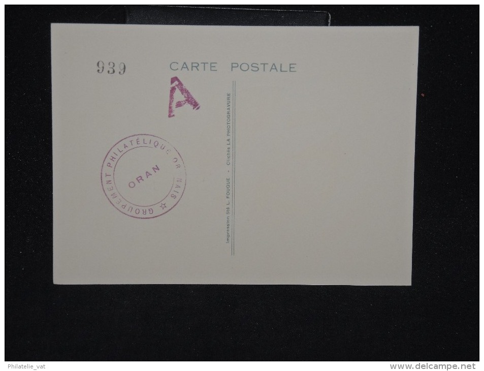 FRANCE - Course De Vitesse Pour Avions Légers De Oran - 1949 - A Voir - Lot P11412 - Riunioni