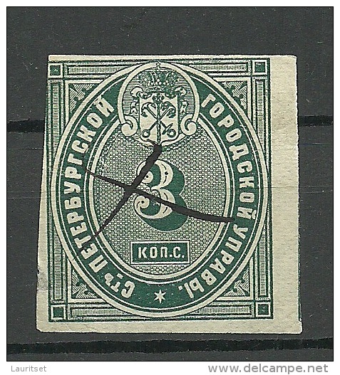 RUSSLAND RUSSIA Tax Steuer St. Petersburg O - Revenue Stamps