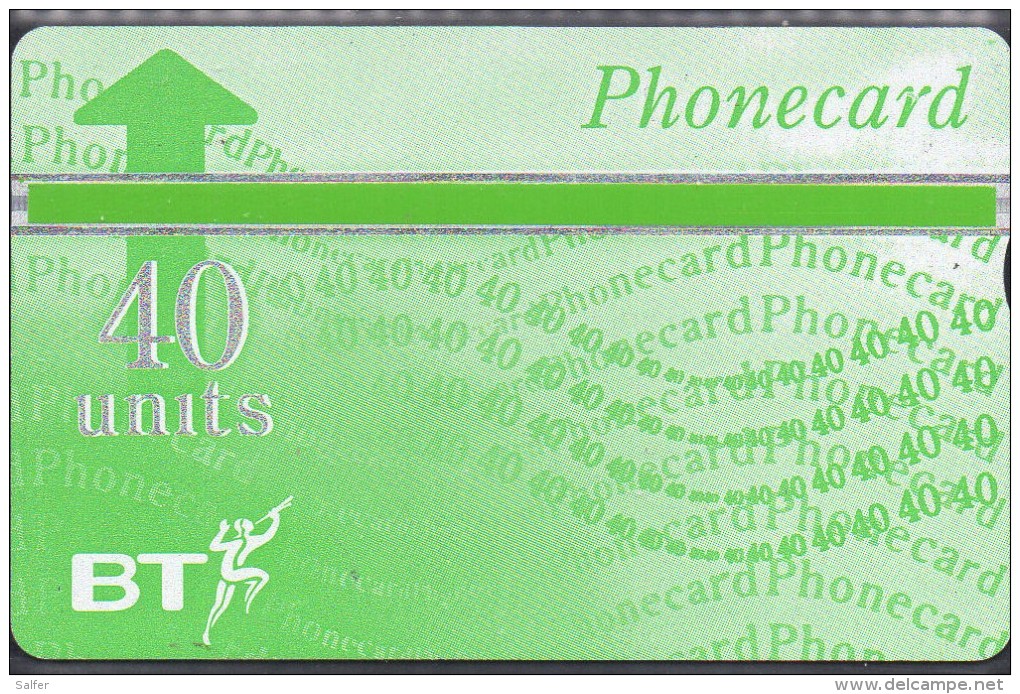 BRITISH TELECOM - Phonecard 40 Units  Used - BT Schede Mondiali (Prepagate)