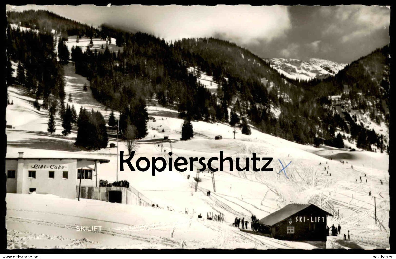 ÄLTERE POSTKARTE TANNHEIM SKILIFT GUT HEINZ GUTHEINZ SKI LIFT CAFÉ Tirol Austria Österreich Postcard Cpa Ansichtskarte - Tannheim