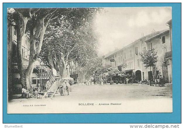 CPA Avenue Pasteur BOLLENE 84 - Bollene