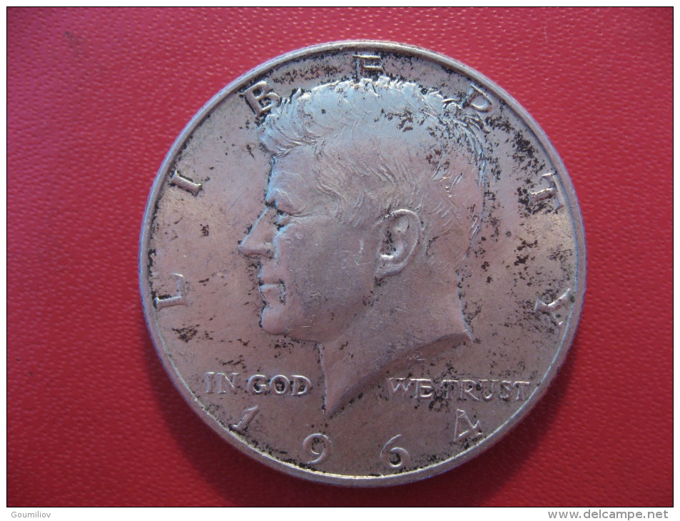 Etats-Unis - USA - Half Dollar 1964 D Kennedy 3443 - 1964-…: Kennedy