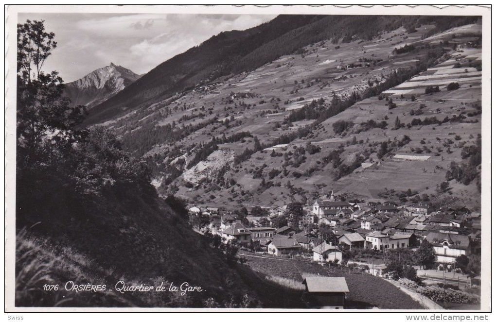 ORSIÉRES QUARTIER DE LA GARE - Orsières