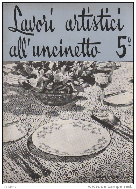 RA#53#04 Rivista Femminile LAVORI ARTISTICI ALL'UNCINETTO 5° Ed.Mani Di Fata 1971/RICAMI - House, Garden, Kitchen