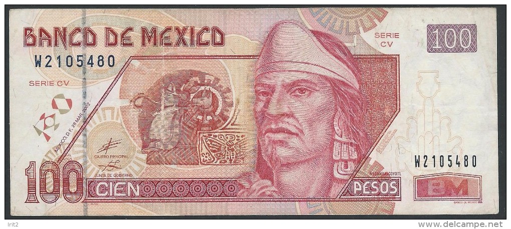 BANKNOTES  2002 MESSICO 100 PESOS - Mexiko